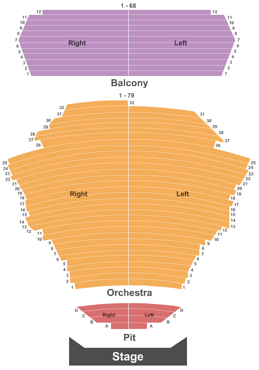 San Jose Center For The Performing Arts MJ Seating Chart